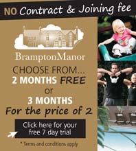No contract and no joining fee to Brampton Manor's Health and Fitness Centre. Click to apply for your free 7 day trial pass.