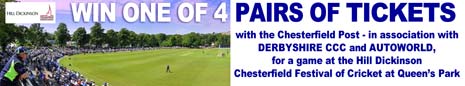 Win Tickets As The Annual Chesterfield Festival Of Cricket Returns