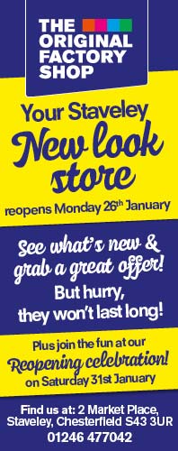 The Original Factory Shop, New Look store at Staveley opens Monday 26th January 2015. Click for details