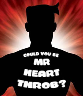 Ashgate Hospice are really excited to be hosting Mr Heart Throb, a brand new event for 2014!