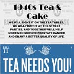 1940's Tea & Cake Party In Aid Of Prostate Cancer Support Group