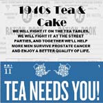 1940's Tea & Cake Party In Aid Of Prostate Cancer Support Group