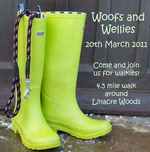 Woofs and Wellies - charity walk for Ashgate Hospice