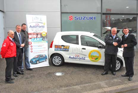 Autoworld has generously donated a new car to the charity, which will be raffled off, with tickets drawn on 1st September 2012. The car will then be presented to the lucky winner at a star-studded event at the CASA hotel.