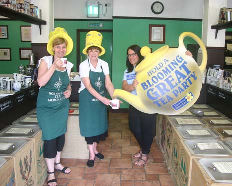 Northern Tea Merchants To Hold A Marie Curie 'Blooming Great Tea Party'