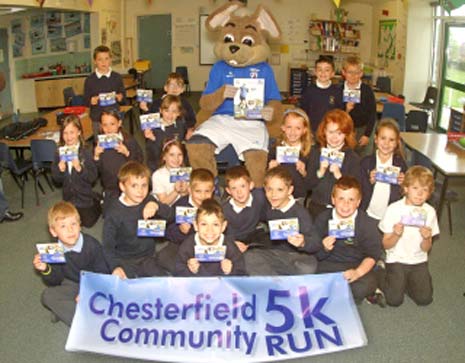 Brockwell School Prepares For Fun Run