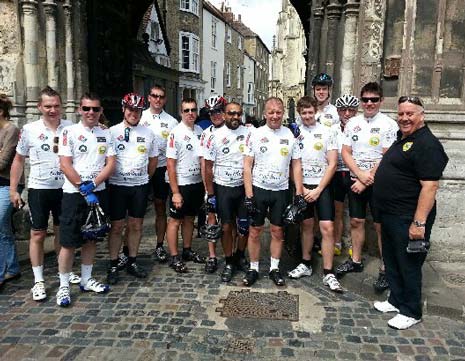 DAY 5 - The boys enjoy a short break in beautiful Canterbury