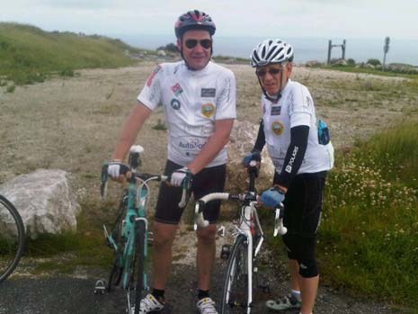 DAY 6 - First taste of Calais was a brutal hill climb with strong coastal winds. Nice (no, Calais).