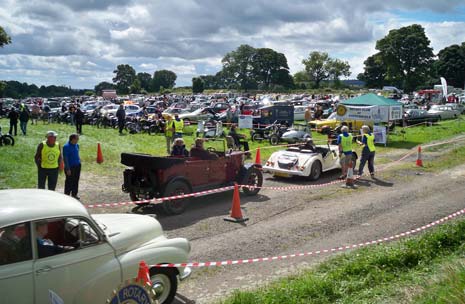 Record Crowds For Ashovers Clasic Car And Bike Charity Show