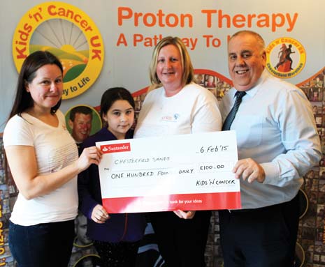 Another recipient, Nicky Whelan of Chesterfield Sands said she too was pleased to be receiving a cheque