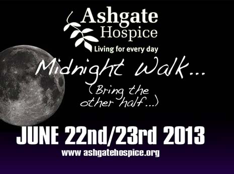 The Midnight Walk is back - and for the first time, Ashgate Hospice is inviting men to join in the fun too!