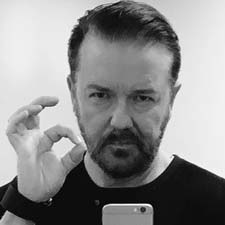 Public figures and celebrities such as comedian Ricky Gervais, former England rugby star Danny Cipriani, Harry Potter actor Matthew Lewis and Trainspotting author Irvine Welsh tweeted their support and their own 'OK' selfies, nominating other online friends to do the same.