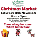 Are You Ready For The Ashgate Hospice Christmas Market?