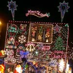 Bolsover Christmas Light Display For Kids 'n' Cancer Charity