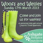 Woofs And Wellies Dog Walk For Ashgate Hospice