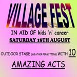 Clowne 'Village Fest' In Aid Of Kids'n'Cancer