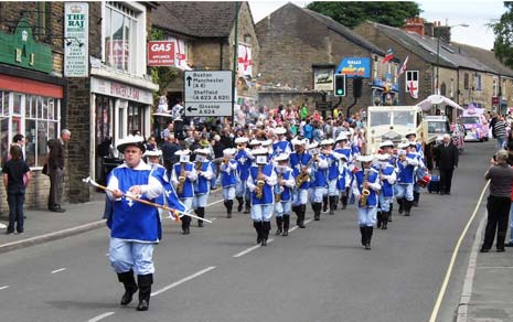 The Chesterfield Musketeers perform all over the country and even in Europe and are 3 times World Champions