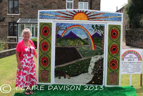 The 'All Things Bright and Beautiful' themed well dressing for 2013