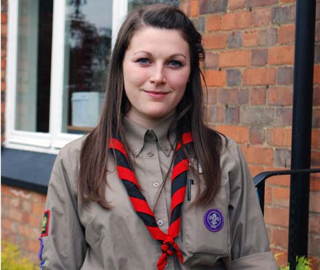 Adventurous student Sophie Martin  Adds Queen's Scout Award To Her Long List Of Achievements