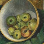 Still Life - Apples on a chair