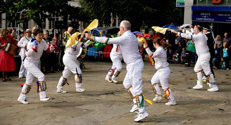 Cock and Magpie Morris Dancers