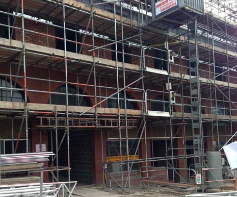 Currently swathed in sheeting and scaffolded on all sides, the Market Hall has been the subject of much debate and consultation.