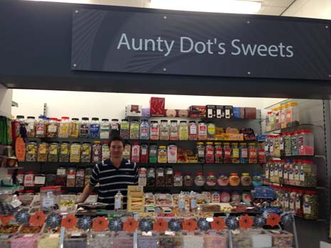 One familiar face in the Market Hall for half a century has been Iconic sweet shop Aunty Dot's and owner Neil Johnson