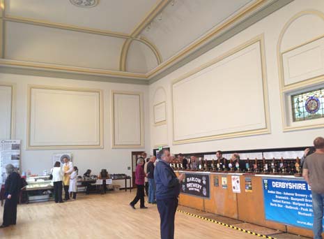 The newly refurbished Market Hall Assembly Rooms has re-opened with a CAMRA Beer Festival as part of the Chesterfield Market Festival