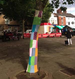 Chesterfield residents are disappointed after their handiwork for the Chesterfield Market Festival was stolen by thieves.