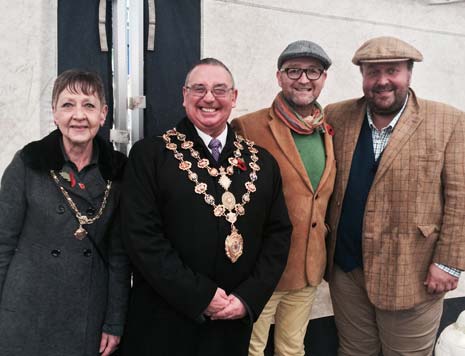 Alongside the fun were more serious matters as Chesterfield's Mayor and Mayoress competed in a 'Bargain Hunt' challenge, overseen by Bargain Hunt regulars David Harper and James Lewis.