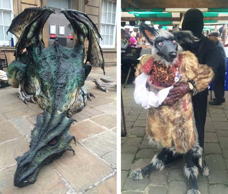 Chesterfield celebrated its annual Chesterfield Medieval Market on Tuesday - with thousands flocking to Market Square to try their luck on tombolas, raffles and fun activities.
