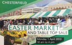 Easter Market And Table Top Sale On Easter Bank Holiday