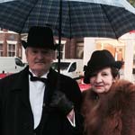 Chesterfield 'Forty-fies' Against The Rain As Wartime Returns