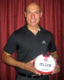Howard Webb MBE, the new NCEL league President will officiate at the Staveley MWFC v Chesterfield FC friendly on Wed 20th july 2011