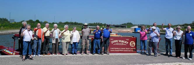 Canal Cruises From Chesterfield To Staveley on the John Varley