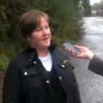 Julie Harrington talks to the Chesterfield Post about the protest march against the proposed incinerator in Chesterfield