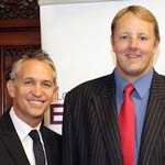 Toby Perkins MP and Gary Lineker