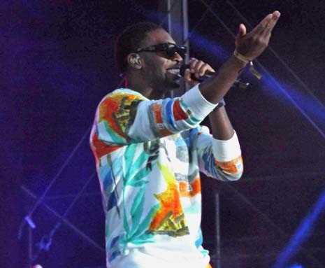 Headline act Tinie Tempah ran through a stunning set - brightening the crowd with his Hawaiian style shorts and T- Shirt - thankfully by this time, a wise choice weatherwise.