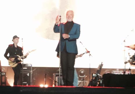 Thanks to you, I've had one of my best birthday's ever! - That was Sir Tom Jones paying homage to the thousands of people who packed the PROACT last night to hear him in concert.