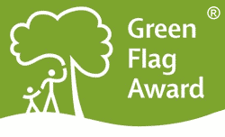 The Green Flag award is run by the Keep Britain Tidy campaign and recognises top quality parks and open spaces.