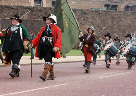 History will come alive as the English Civil War is staged in Chesterfield this Bank Holiday.