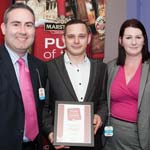 New Whittington Pub, The Wellington Hotel, Dedicates Award To Staff And Customers