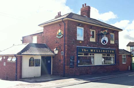 Michael took over the Wellington Hotel (above) after working his way up from pot washer.  Born and bred in New Whittington