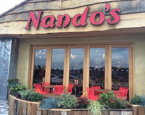 Chesterfield residents and visitors are in for a tasty treat as Nando’s, home of legendary Portuguese flame-grilled PERi-PERi chicken, opened to the public today