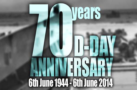 Today - Friday 6th june - marks 70 years to the day since thousands of Allied troops invaded Normandy - to begin the eventual release of France from the grip of the Germans and, it is widely believed, change the course of World War II. 