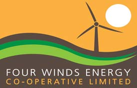 The Four Winds Energy Co-Op in Derbyshire and Yorkshire officially opened its share offer yesterday, Monday June 9th 2014.