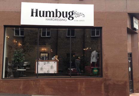 The Good Salon Guide is delighted to announce that Humbug Hairdressing, Chesterfield, Derbyshire was recently awarded a 5 Star rating