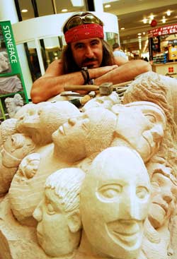 Stoneface the sculptor