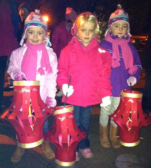 Lantern Parade in Chesterfield