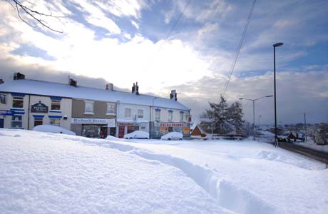Junction Of High Street and Handley Road at New Whittington